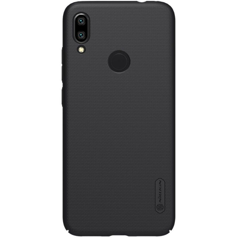 Hülle Xiaomi Redmi Note 7 Schwarz Starrer Gefrosteter Nillkin