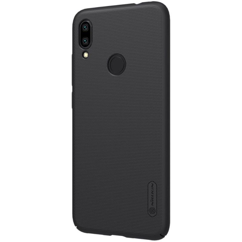 Hülle Xiaomi Redmi Note 7 Schwarz Starrer Gefrosteter Nillkin