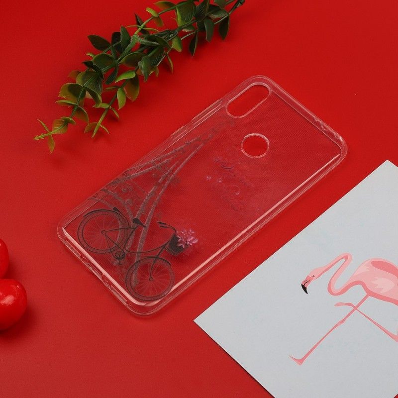 Hülle Xiaomi Redmi Note 7 Transparent Hallo Paris