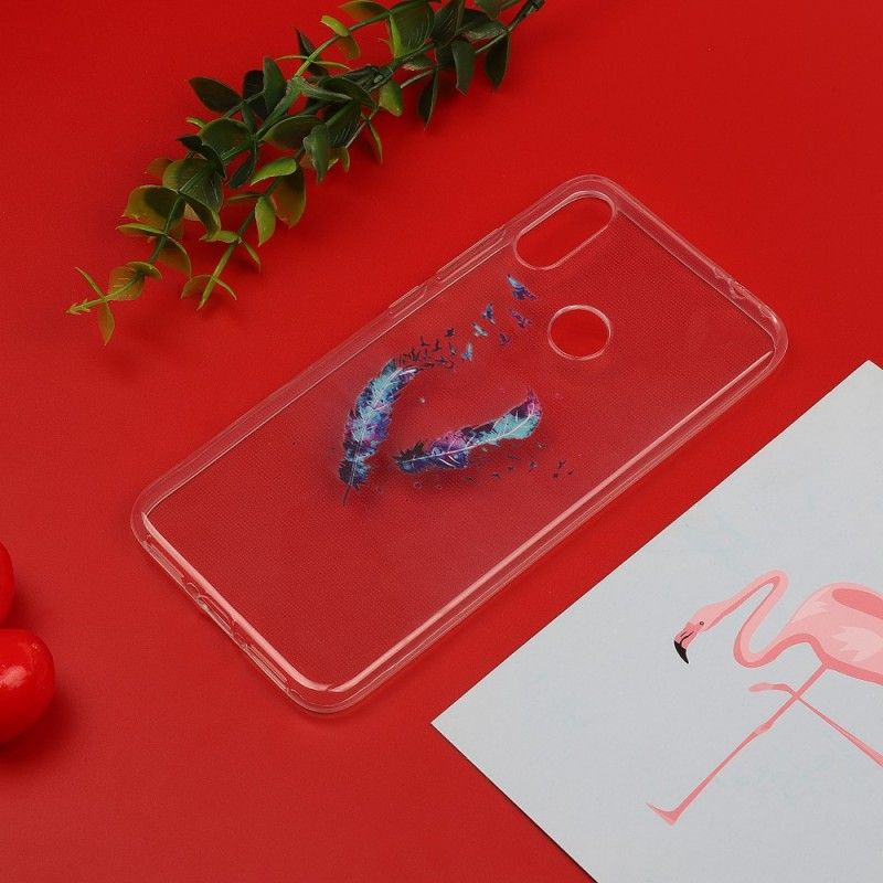 Hülle Xiaomi Redmi Note 7 Transparente Federn