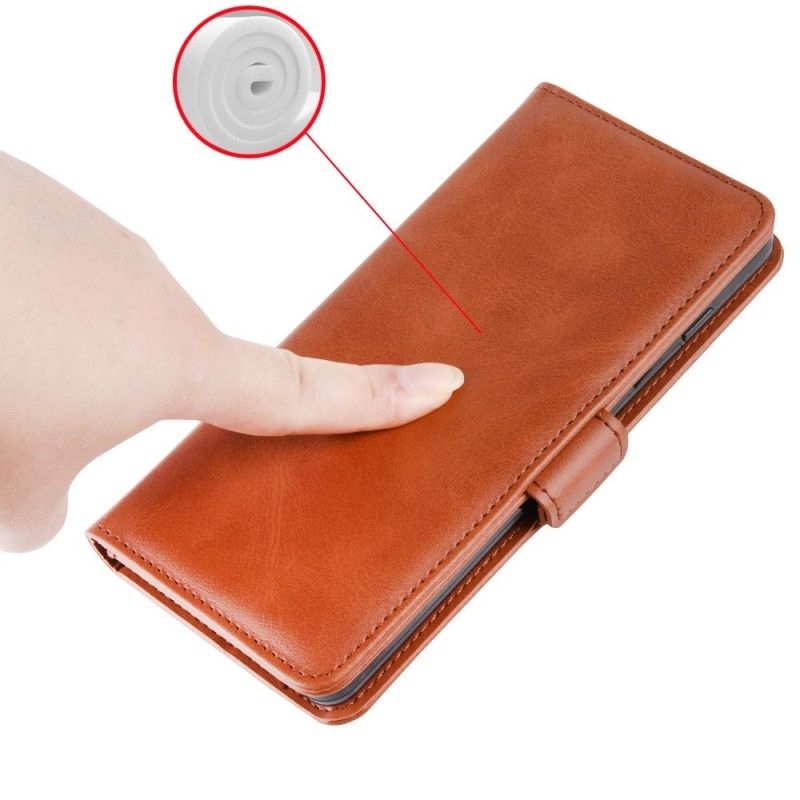 Lederhüllen Xiaomi Redmi Note 7 Braun Doppelklappe