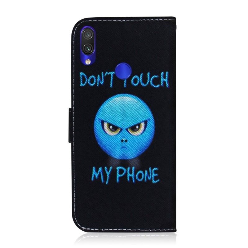 Lederhüllen Xiaomi Redmi Note 7 Emoji-Telefon