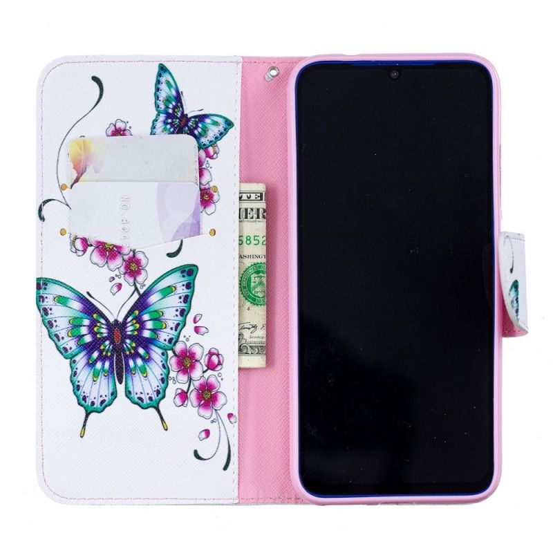 Lederhüllen Xiaomi Redmi Note 7 Wundervolle Schmetterlinge
