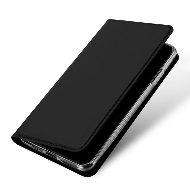 Flip Case Für iPhone 11 Pro Max Schwarz Haut Pro Serie Dux Ducis