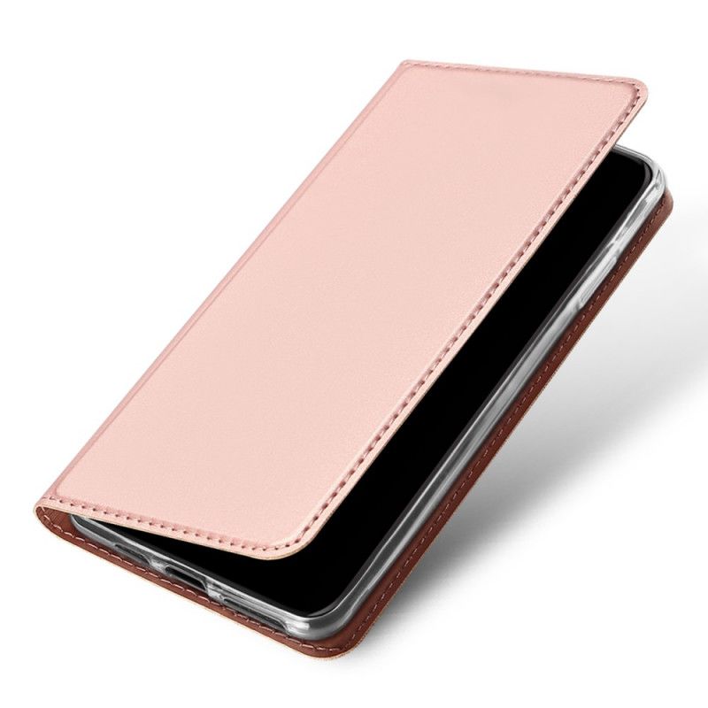 Flip Case Für iPhone 11 Pro Max Schwarz Haut Pro Serie Dux Ducis