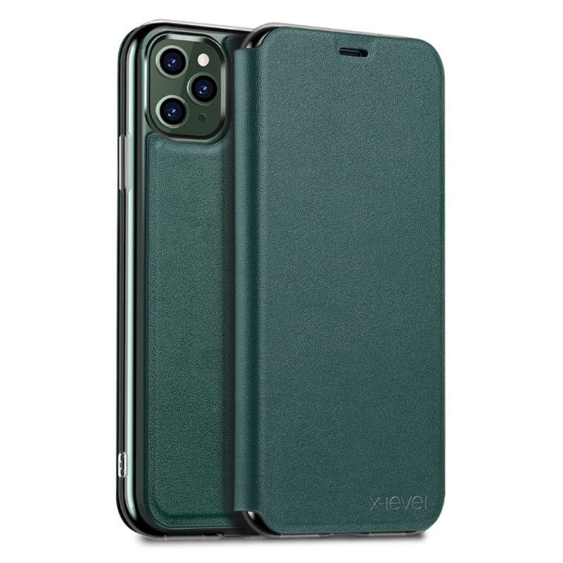 Flip Case iPhone 11 Pro Max Schwarz Shandoo-Serie X-Level