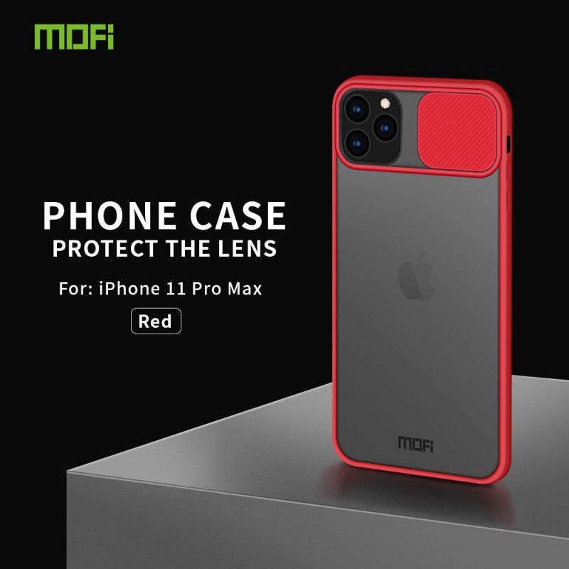 Hülle Für iPhone 11 Pro Max Schwarz Abdeckung Des Mofi-Fotomoduls