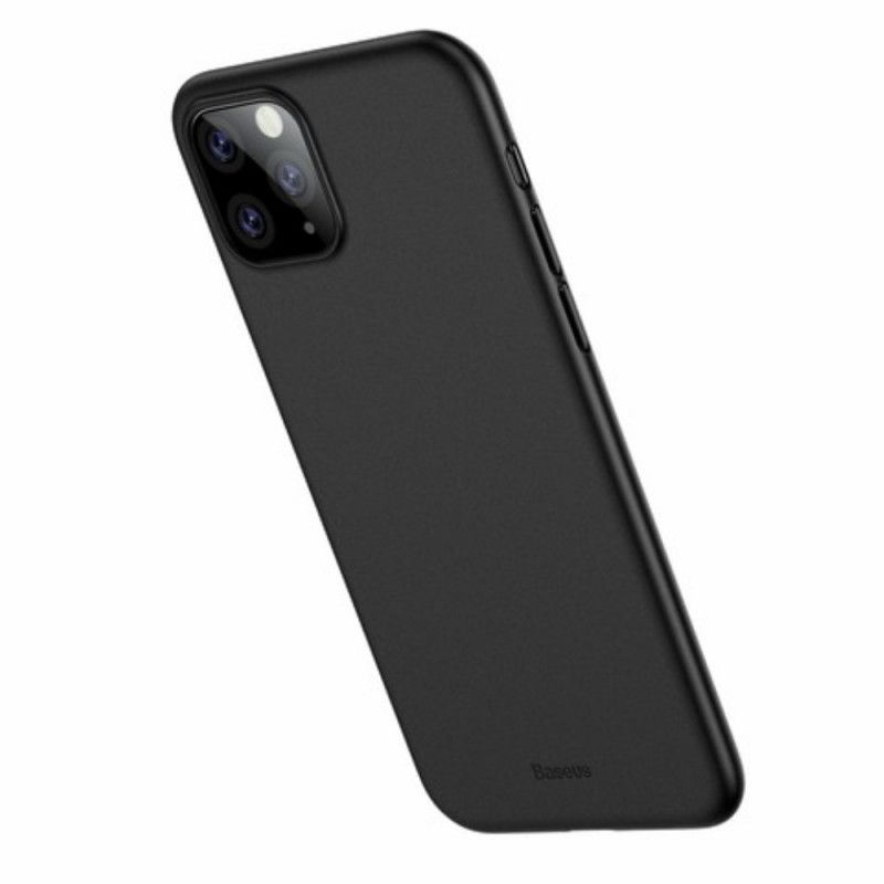 Hülle Für iPhone 11 Pro Max Schwarz Gefrosteter Durchscheinender Baseus