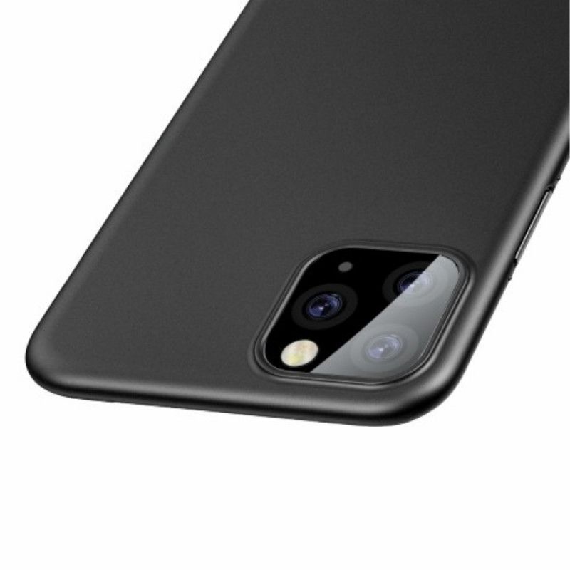 Hülle Für iPhone 11 Pro Max Schwarz Gefrosteter Durchscheinender Baseus