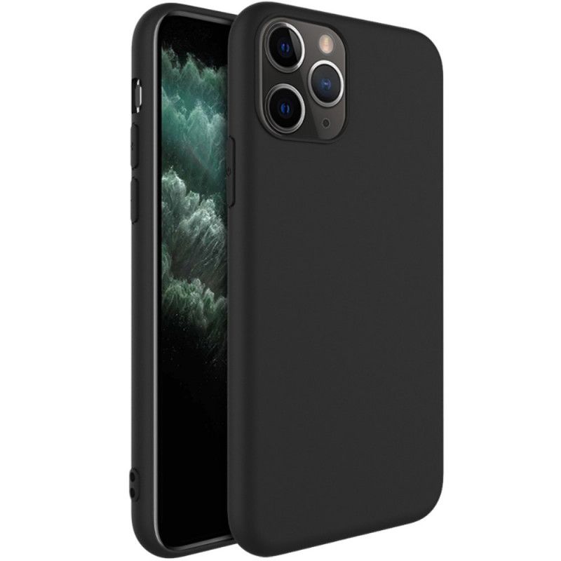 Hülle Für iPhone 11 Pro Max Schwarz Silikonmatte Der Uc-1-Serie Imak