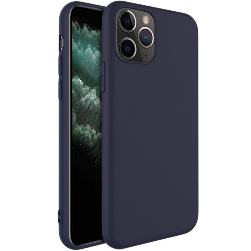 Hülle Für iPhone 11 Pro Max Schwarz Silikonmatte Der Uc-1-Serie Imak