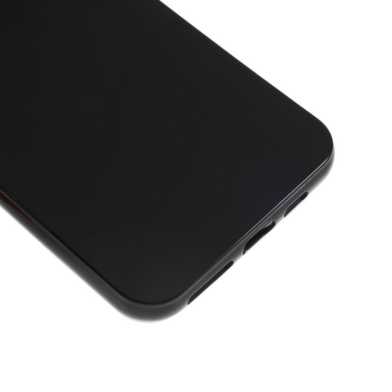 Hülle Für iPhone 11 Pro Max Schwarz Starres Silikon
