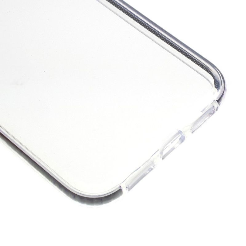 Hülle Für iPhone 11 Pro Max Schwarz Transparente Farbige Kanten