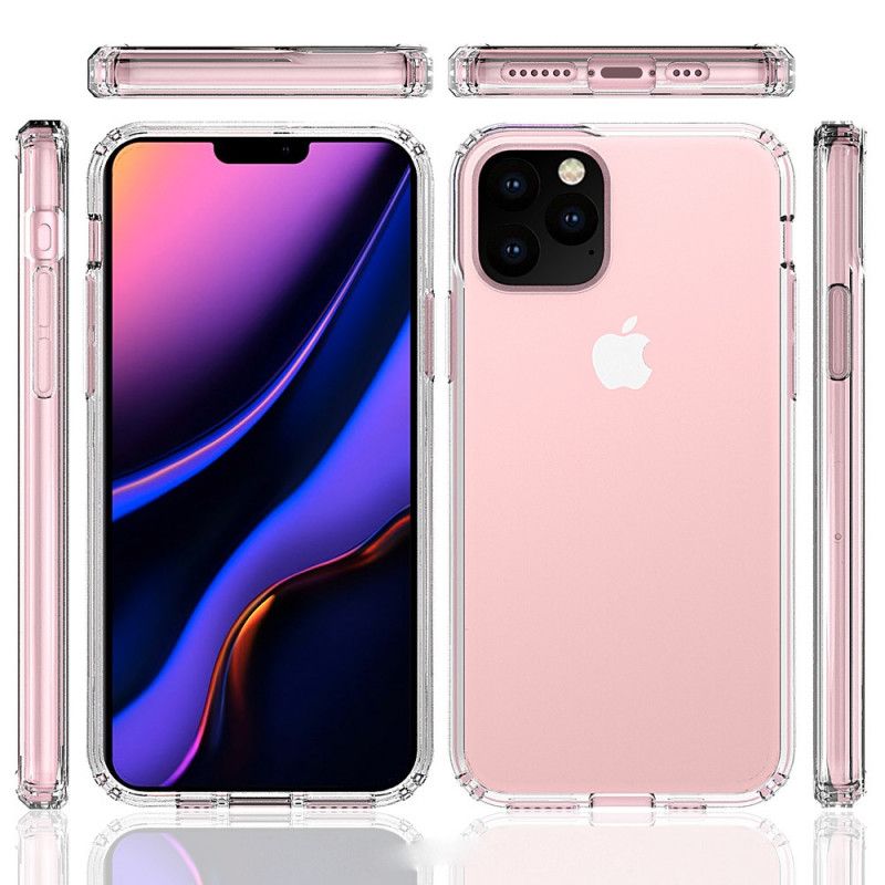 Hülle iPhone 11 Pro Max Handyhülle Transparentes Hybriddesign