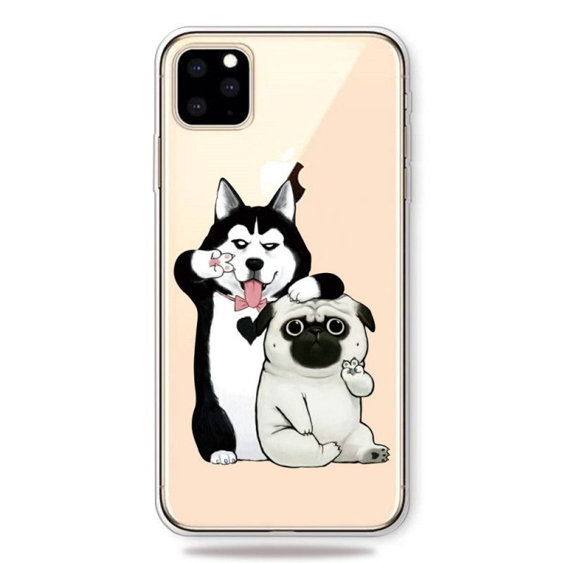 Hülle iPhone 11 Pro Max Lustige Hunde