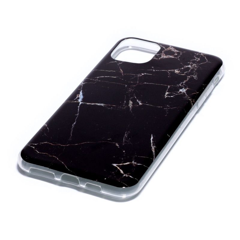 Hülle iPhone 11 Pro Max Orange Unglaublicher Marmor