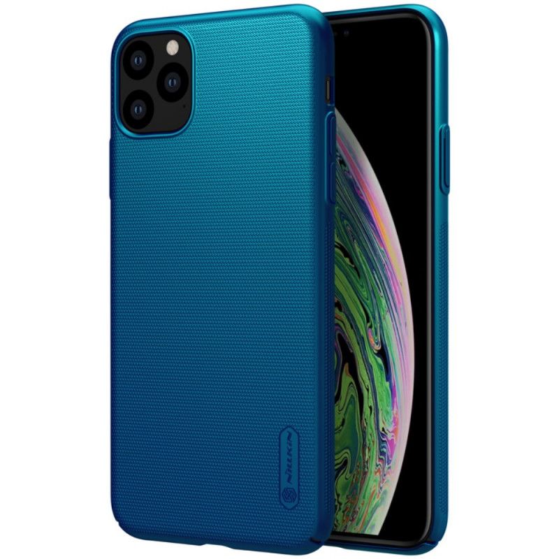 Hülle iPhone 11 Pro Max Rot Starrer Gefrosteter Nillkin