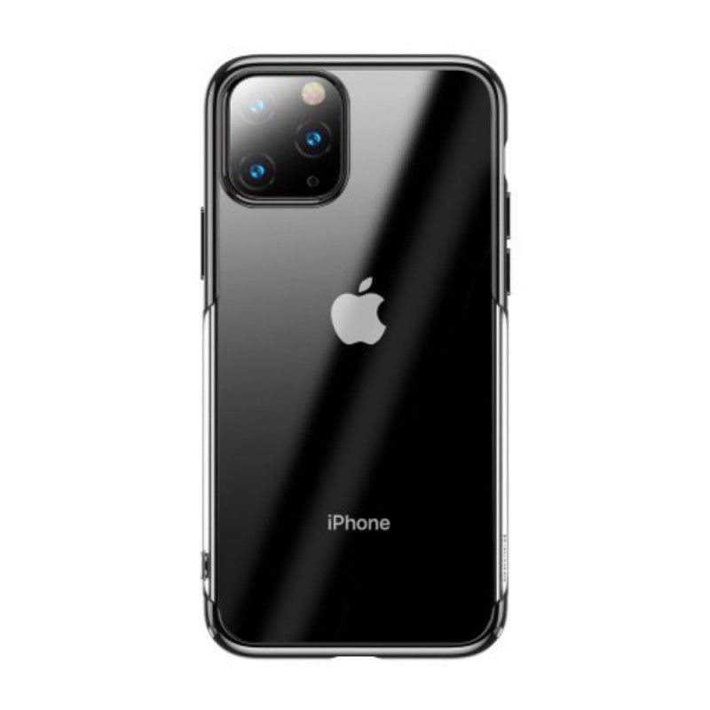 Hülle iPhone 11 Pro Max Schwarz Baseus-Glitzer-Serie