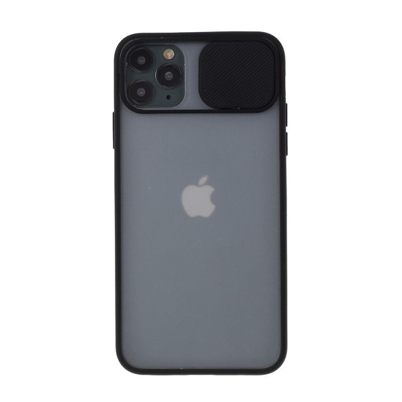 Hülle iPhone 11 Pro Max Schwarz Fotomodulabdeckung