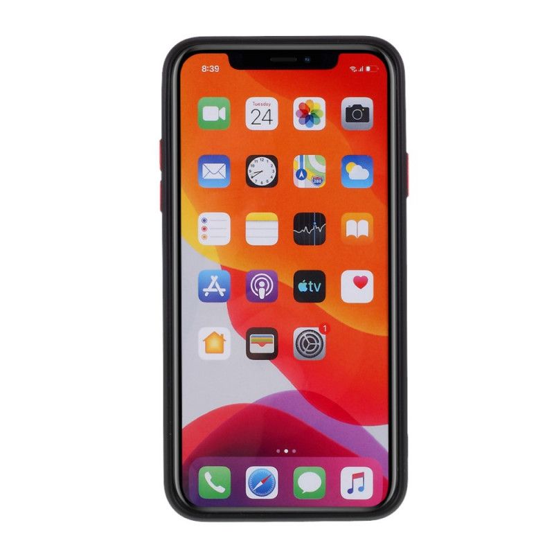 Hülle iPhone 11 Pro Max Schwarz Handyhülle Kontrastfarben