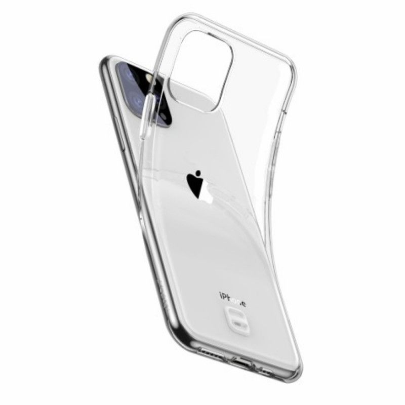 Hülle iPhone 11 Pro Max Schwarz Handyhülle Transparenter Baseus Mit Riemen