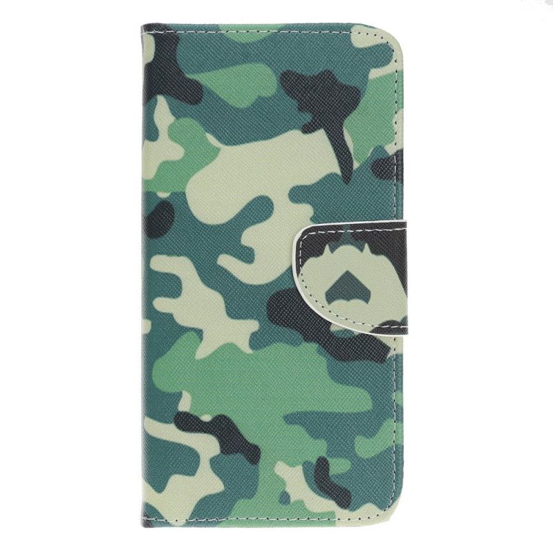 Lederhüllen iPhone 11 Pro Max Militärische Tarnung