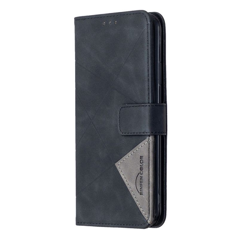 Lederhüllen iPhone 11 Pro Max Schwarz Binfen Farbdreiecke