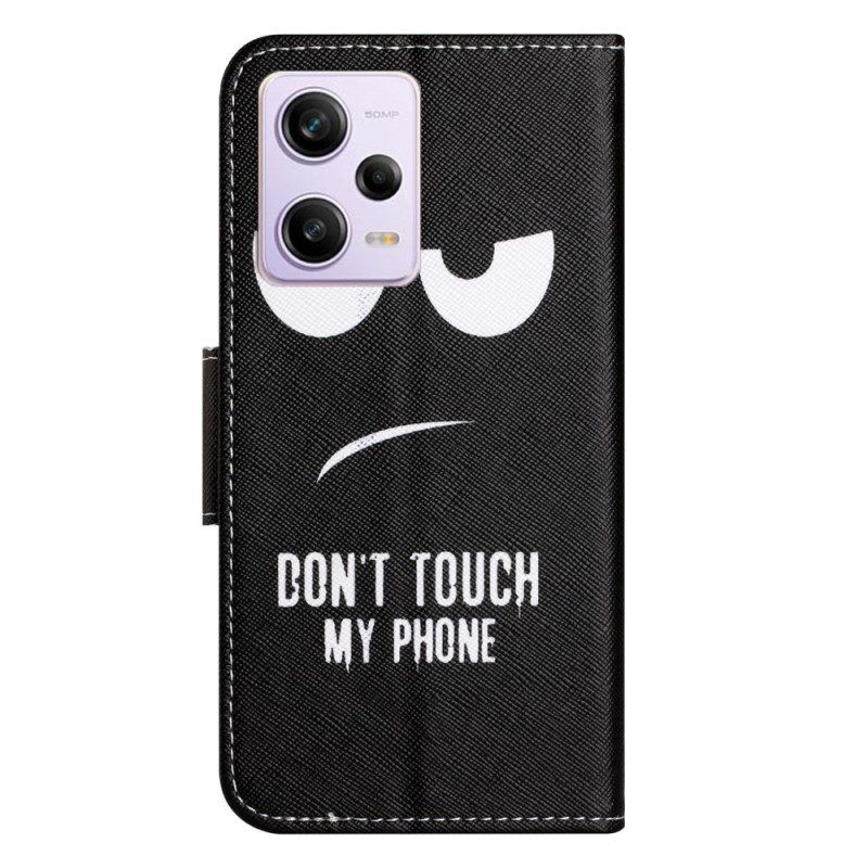 Flip Case Für Xiaomi Redmi Note 12 5G Fass Mein Telefon Nicht An