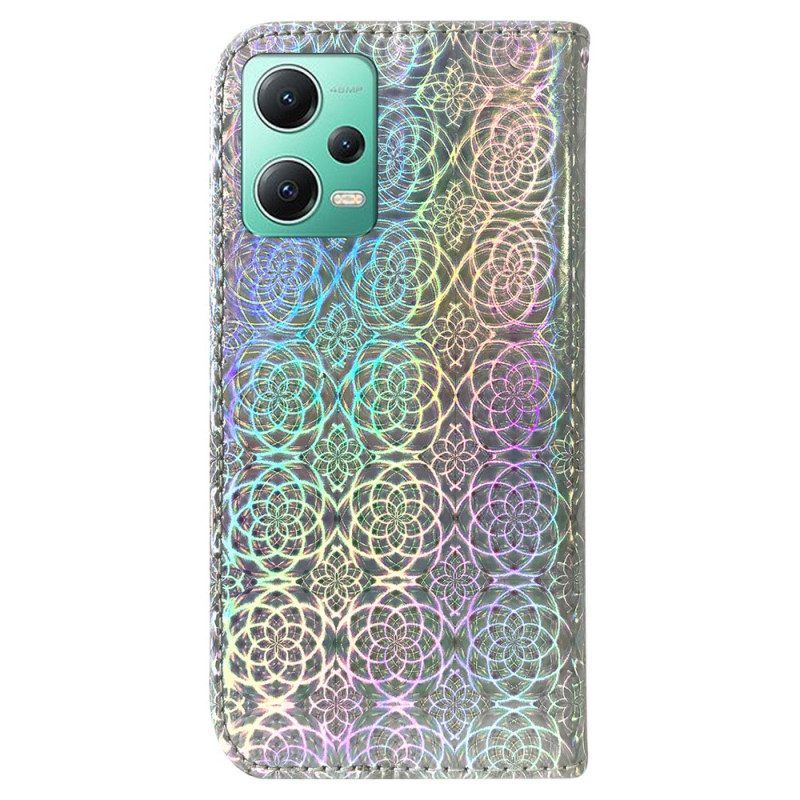 Lederhüllen Für Xiaomi Redmi Note 12 5G Disco-stil