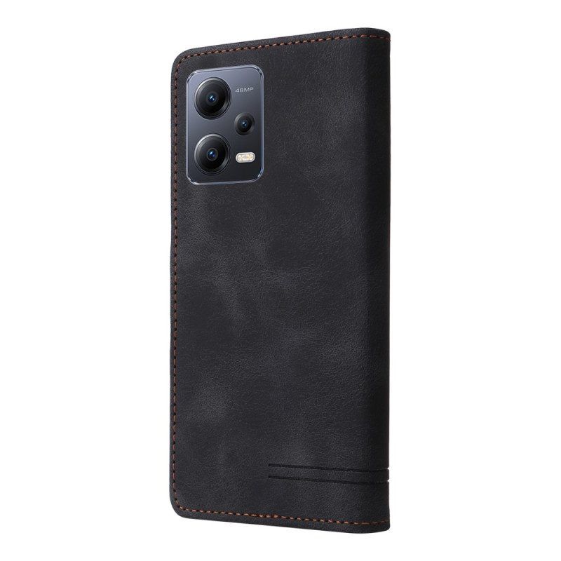 Lederhüllen Für Xiaomi Redmi Note 12 5G Leder-styling