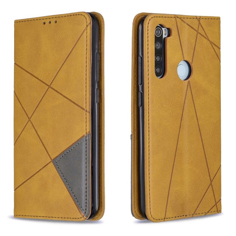 Flip Case Xiaomi Redmi Note 8 Schwarz Künstlerstil