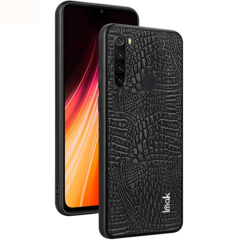 Hülle Für Xiaomi Redmi Note 8 Schwarz Imak Croco-Serie