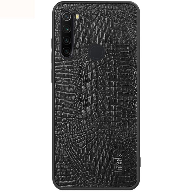 Hülle Für Xiaomi Redmi Note 8 Schwarz Imak Croco-Serie