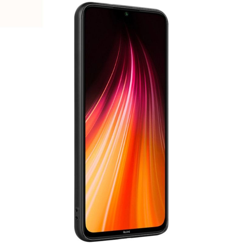 Hülle Für Xiaomi Redmi Note 8 Schwarz Imak Croco-Serie