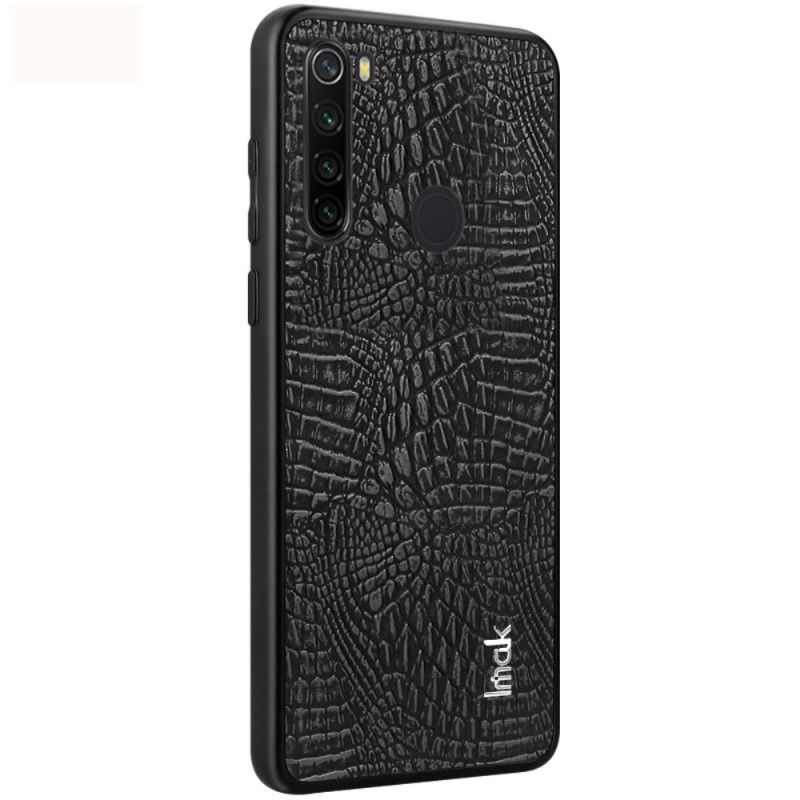 Hülle Für Xiaomi Redmi Note 8 Schwarz Imak Croco-Serie