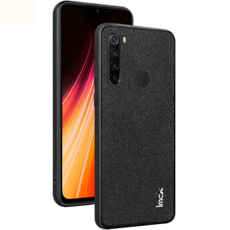 Hülle Für Xiaomi Redmi Note 8 Schwarz Imak Croco-Serie