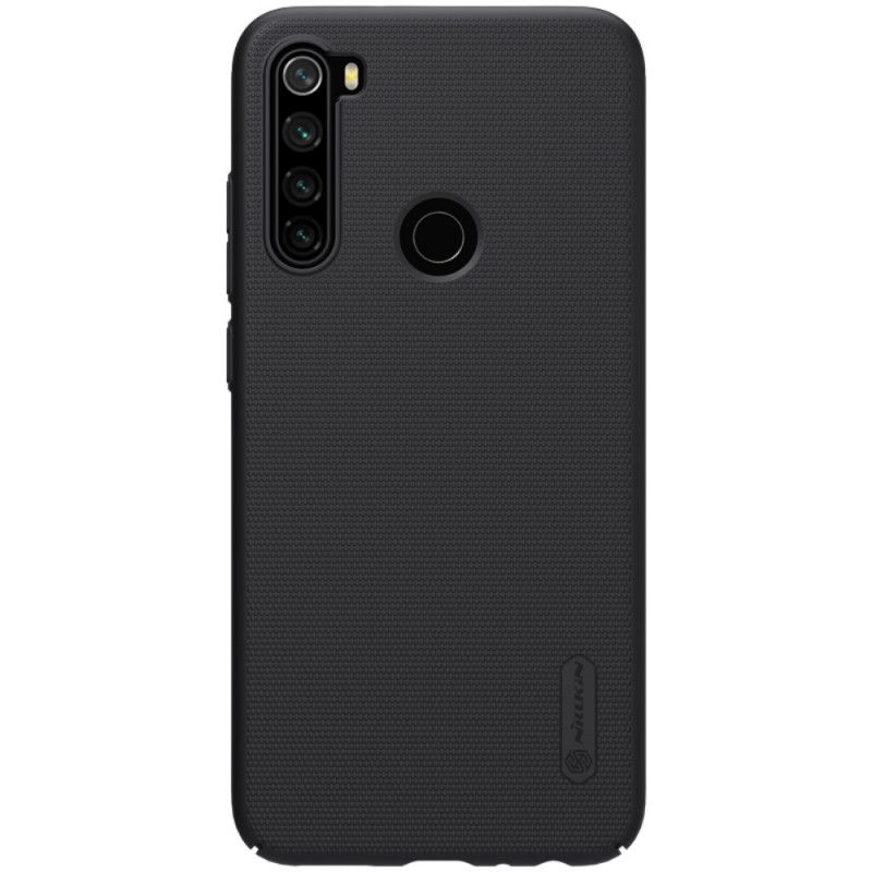 Hülle Für Xiaomi Redmi Note 8 Schwarz Starrer Gefrosteter Nillkin