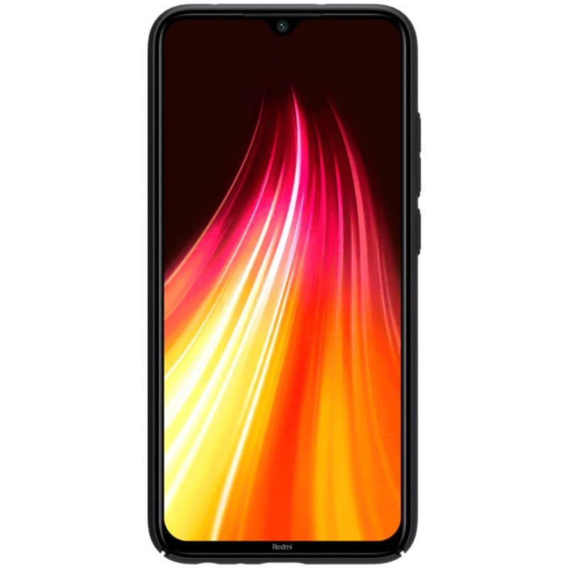 Hülle Für Xiaomi Redmi Note 8 Schwarz Starrer Gefrosteter Nillkin