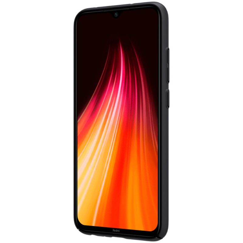Hülle Für Xiaomi Redmi Note 8 Schwarz Starrer Gefrosteter Nillkin