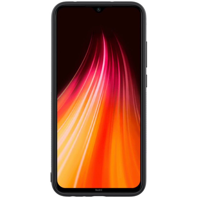 Hülle Für Xiaomi Redmi Note 8 Schwarz Strukturierter Nillkin