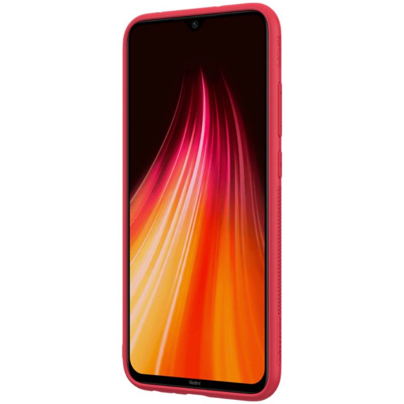 Hülle Für Xiaomi Redmi Note 8 Schwarz Strukturierter Nillkin