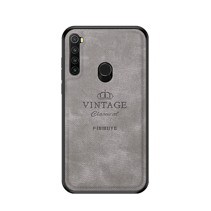 Hülle Xiaomi Redmi Note 8 Schwarz Ehrenwerter Vintage Pinwuyo