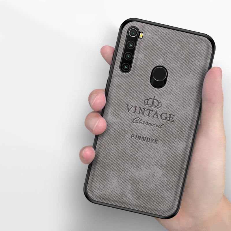 Hülle Xiaomi Redmi Note 8 Schwarz Ehrenwerter Vintage Pinwuyo