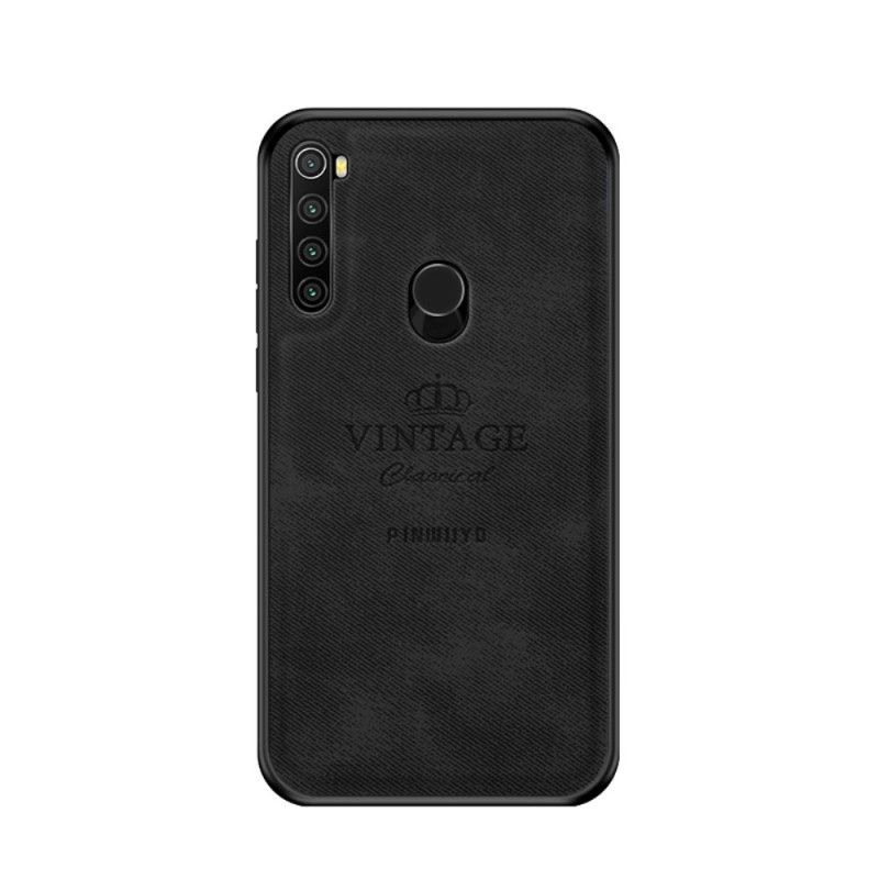 Hülle Xiaomi Redmi Note 8 Schwarz Ehrenwerter Vintage Pinwuyo