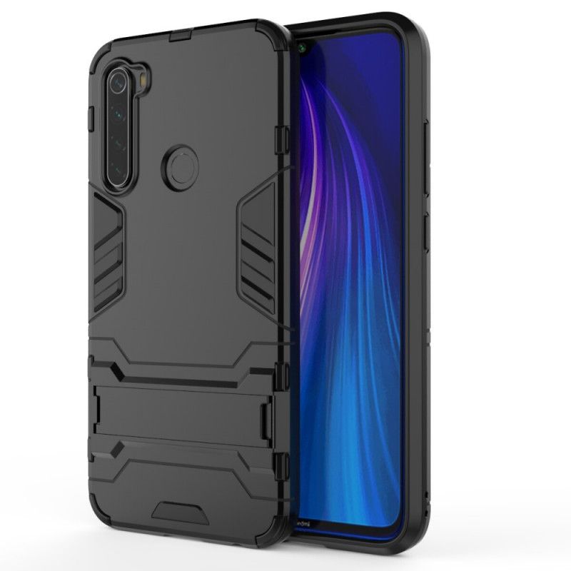 Hülle Xiaomi Redmi Note 8 Schwarz Extrem Widerstandsfähige Zunge