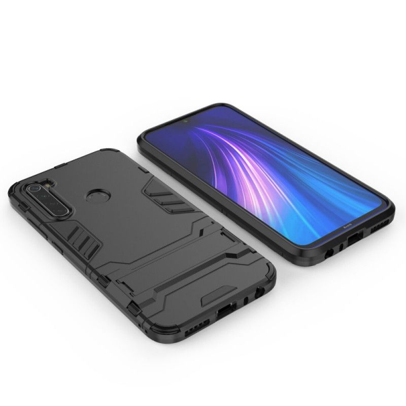 Hülle Xiaomi Redmi Note 8 Schwarz Extrem Widerstandsfähige Zunge