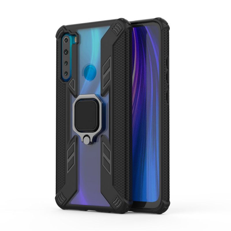 Hülle Xiaomi Redmi Note 8 Schwarz Premium Ring