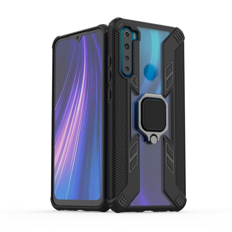 Hülle Xiaomi Redmi Note 8 Schwarz Premium Ring