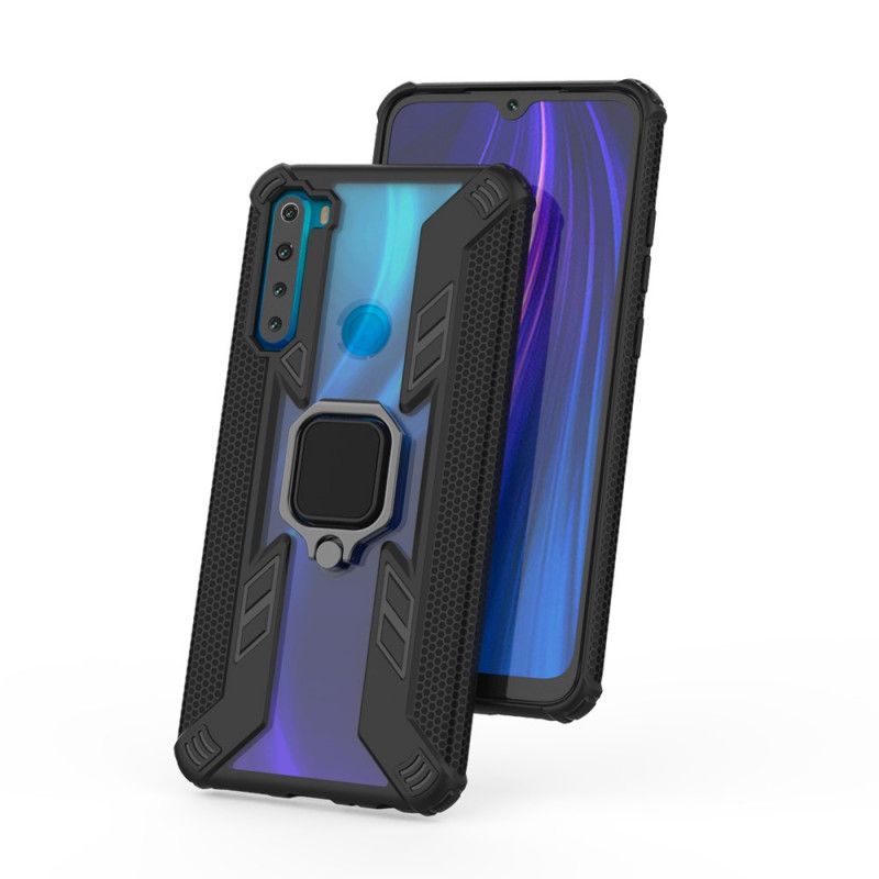 Hülle Xiaomi Redmi Note 8 Schwarz Premium Ring