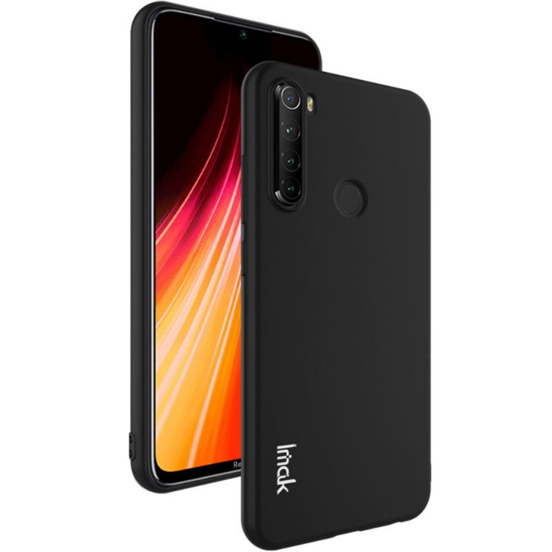 Hülle Xiaomi Redmi Note 8 Schwarz Seidenserie